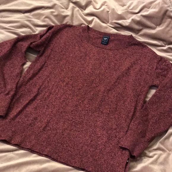 GAP Sweaters - GAP Heathered Pink Sweater